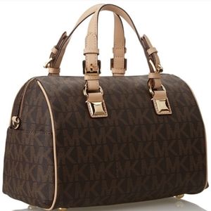 Michael Kors Large Speedy Barrel Bag